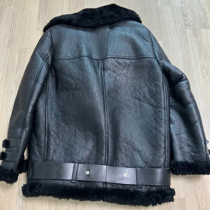 [BUNJANG] Acne Studios Velocity Lambskin Mouton Black Size 32 / 아크네스튜디오 벨로시티 양가죽 무스탕 블랙 32사이즈