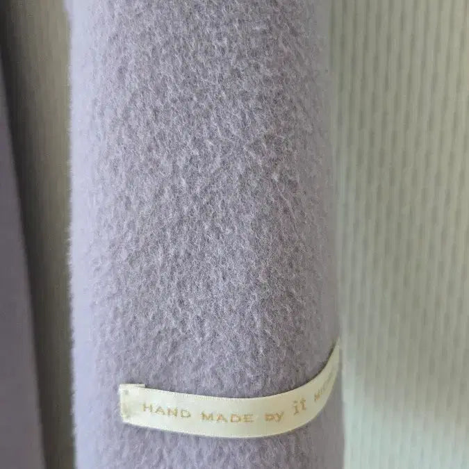 [BUNJANG] It MICHAA Lavender Cashmere Belted Long Coat / 잇미샤 라벤더 캐시미어 벨트 롱코트