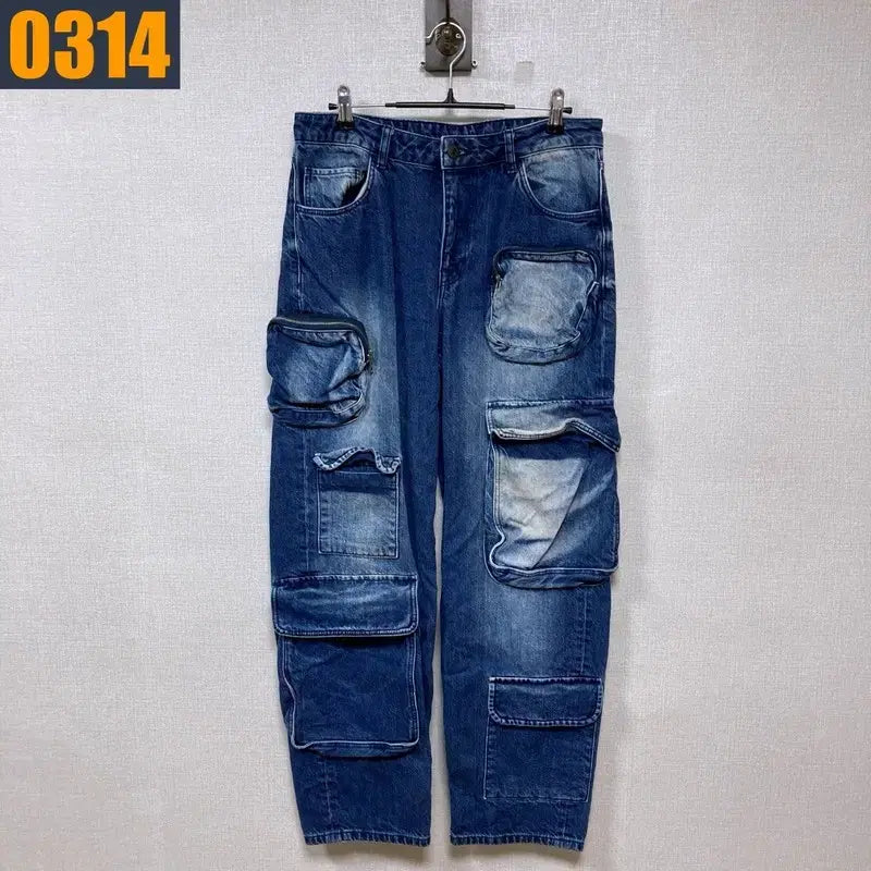 [BUNJANG] VINTAGE Multi Pocket Jeans (31 Size) / 31사이즈 VTG 빈티지 멀티 포켓 청바지