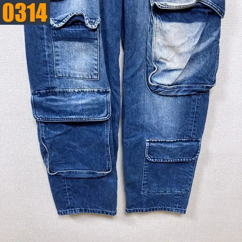 [BUNJANG] VINTAGE Multi Pocket Jeans (31 Size) / 31사이즈 VTG 빈티지 멀티 포켓 청바지