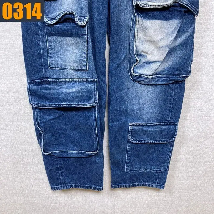 [BUNJANG] VINTAGE Multi Pocket Jeans (31 Size) / 31사이즈 VTG 빈티지 멀티 포켓 청바지