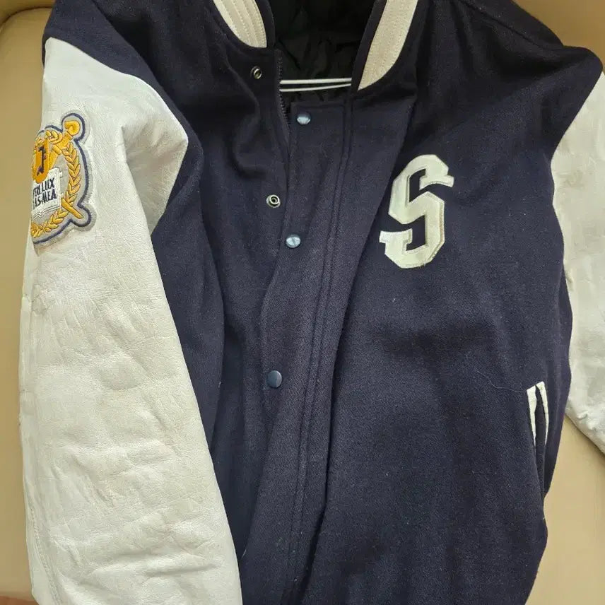 [BUNJANG] Seoul National University Varsity Jacket / 서울대 과잠바 자켓