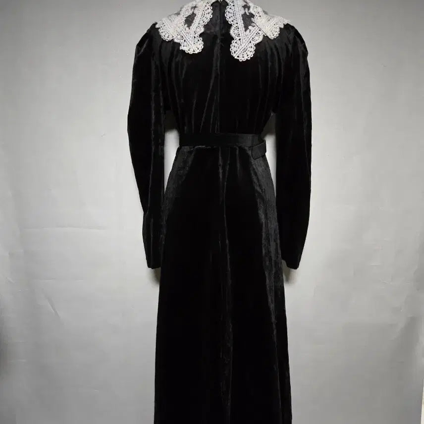 [BUNJANG] Cindy Velvet Long Dress Set / 새상품 신디 벨트 세트 벨벳 롱원피스