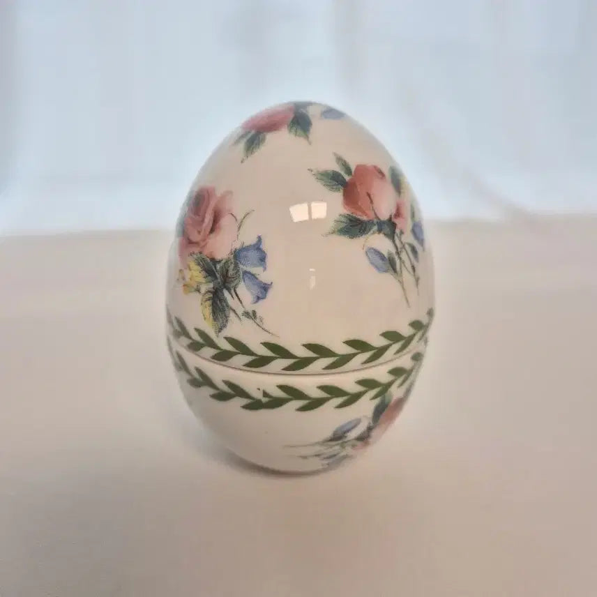 [BUNJANG] Bavaria Fine Porcelain Egg Trinket Box / A616 바이에른 파인 포슬린 에그 트링크 박스