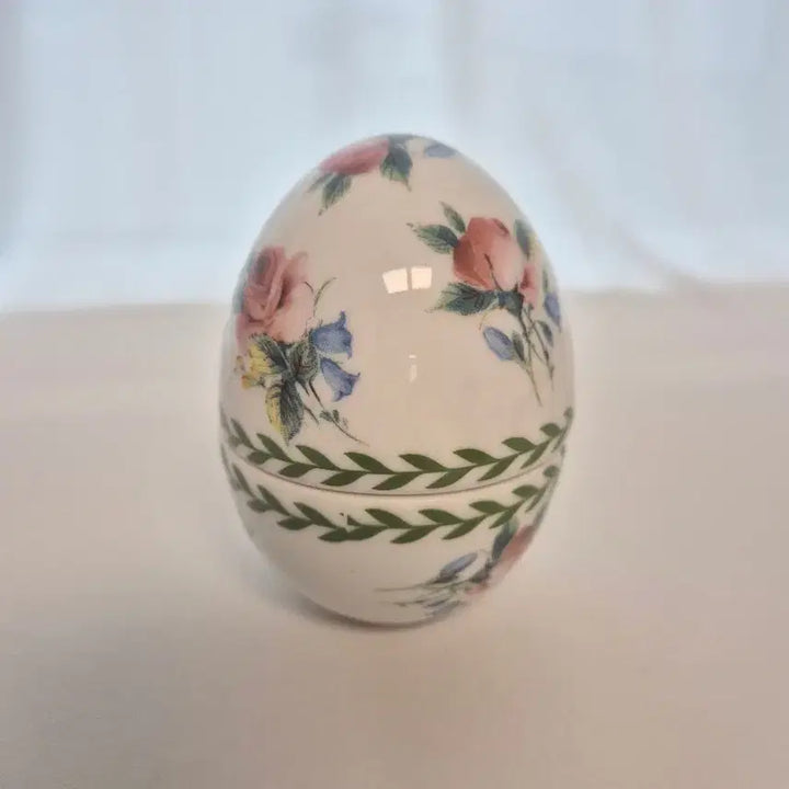 [BUNJANG] Bavaria Fine Porcelain Egg Trinket Box / A616 바이에른 파인 포슬린 에그 트링크 박스