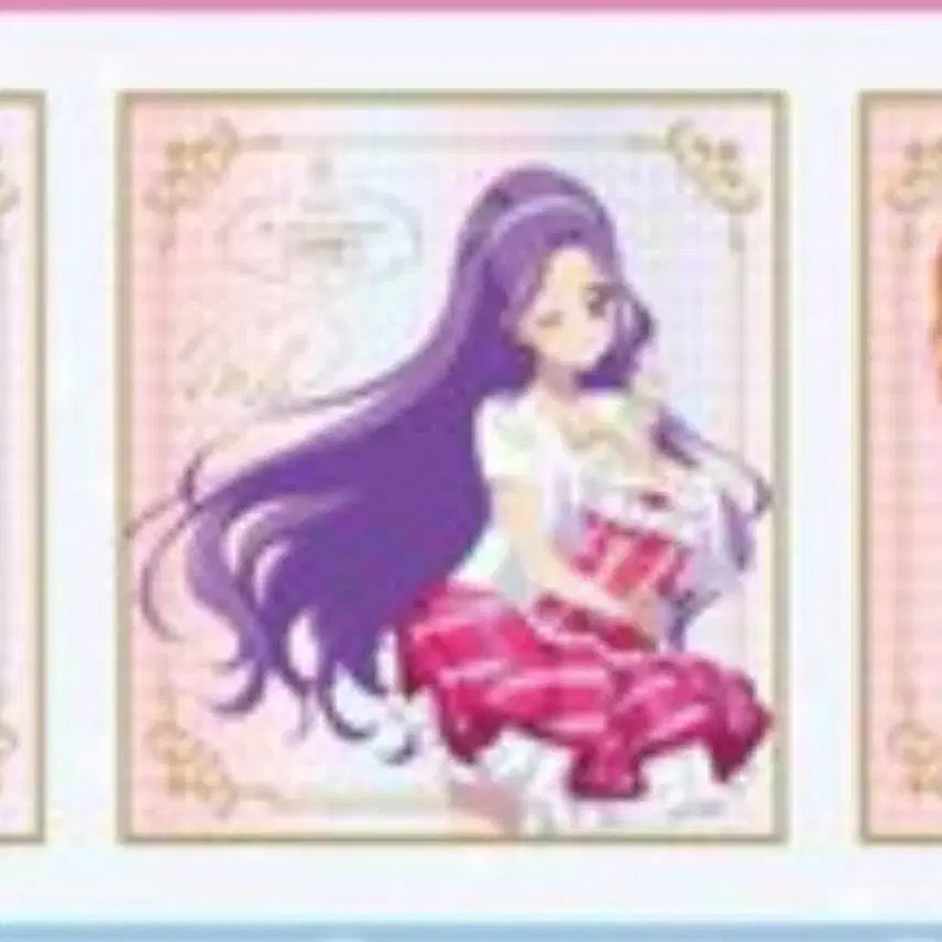 [BUNJANG] Aikatsu! Luna Mizuki Color Paper / 아이엠스타 아이카츠 대의상전 팝업