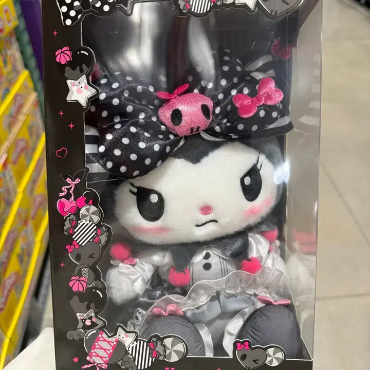 [BUNJANG] Sanrio My Melody 50th Anniversary Kuromi 20th Anniversary Plush Doll / 산리오 마이멜로디50주년 쿠로미20주년인형