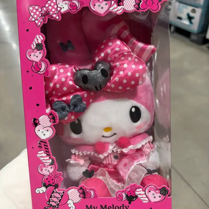 [BUNJANG] Sanrio My Melody 50th Anniversary Kuromi 20th Anniversary Plush Doll / 산리오 마이멜로디50주년 쿠로미20주년인형
