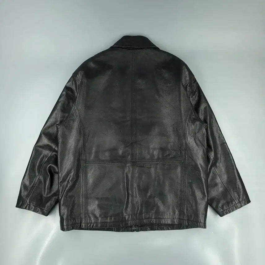 [BUNJANG] Indian Aging Black Inner Quilted Padded Lambskin Jacket / 언더아머 스포츠 블랙 실버 로고 플리스 게이터 기능성 져지 기모 마스크