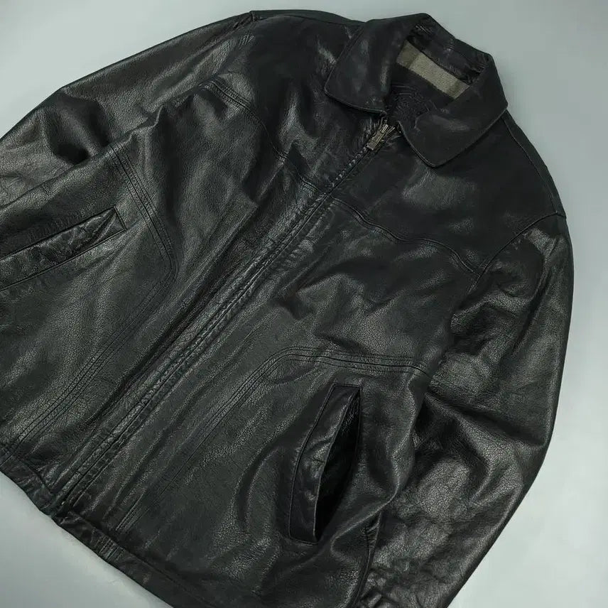 [BUNJANG] Indian Aging Black Inner Quilted Padded Lambskin Jacket / 언더아머 스포츠 블랙 실버 로고 플리스 게이터 기능성 져지 기모 마스크