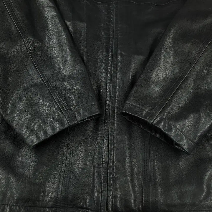 [BUNJANG] Indian Aging Black Inner Quilted Padded Lambskin Jacket / 언더아머 스포츠 블랙 실버 로고 플리스 게이터 기능성 져지 기모 마스크