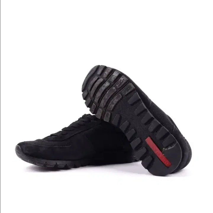 [BUNJANG] Prada Sport Suede and Mesh Runner Sneakers UK 6.5 / [6.5] 프라다 스포츠 러너