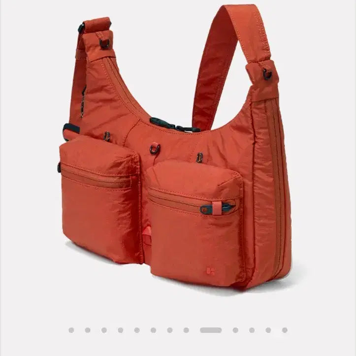 [BUNJANG] Brandon Safe Plus Crossbody Bag - Deep Orange / 브랜든 세이프 플러스 크로스백 딥오렌지