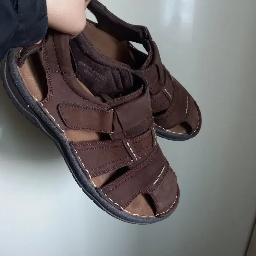 [SOLD OUT] SHOOPEN슈펜 남성 브라운 샌들 260