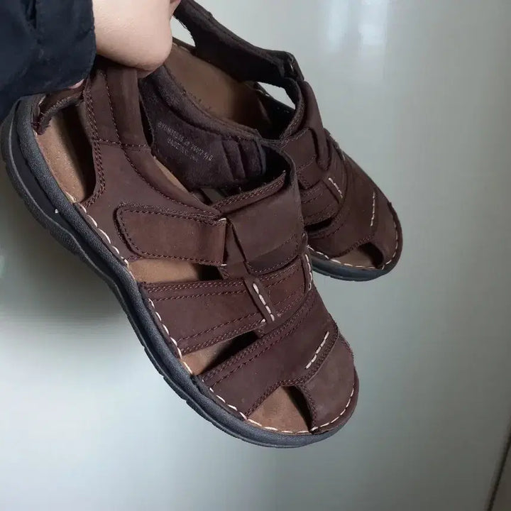 [SOLD OUT] SHOOPEN슈펜 남성 브라운 샌들 260