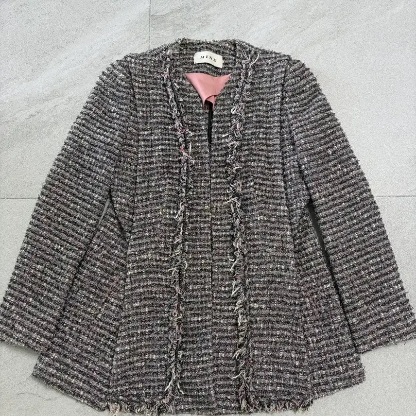 [BUNJANG] Mine Hanseom Tweed Jacket / 마인(mine)한섬 트위드 자켓 82-94-160