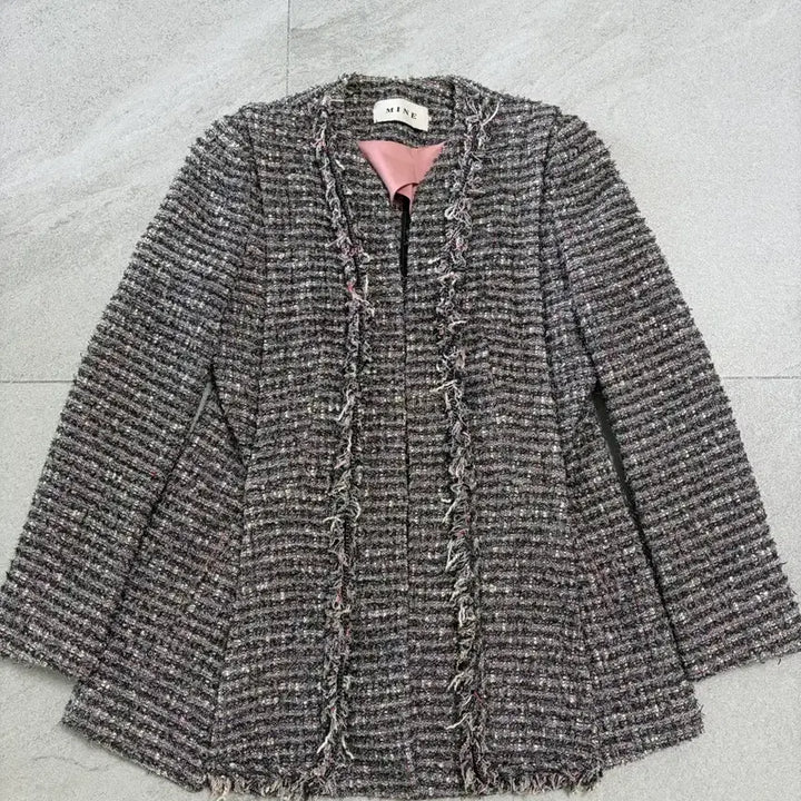 [BUNJANG] Mine Hanseom Tweed Jacket / 마인(mine)한섬 트위드 자켓 82-94-160