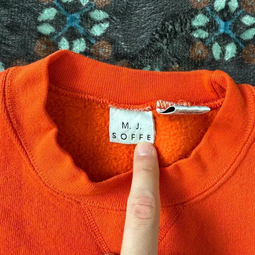 [BUNJANG] M.J. SOFFE Baker Football Vintage Sweatshirt / 90s M.J. SOFFE &