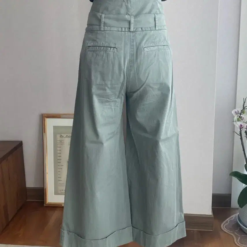 [BUNJANG] PESERICO Crop Cotton Slacks / PESERICO 페세리코 크롭 코튼슬랙스(40)