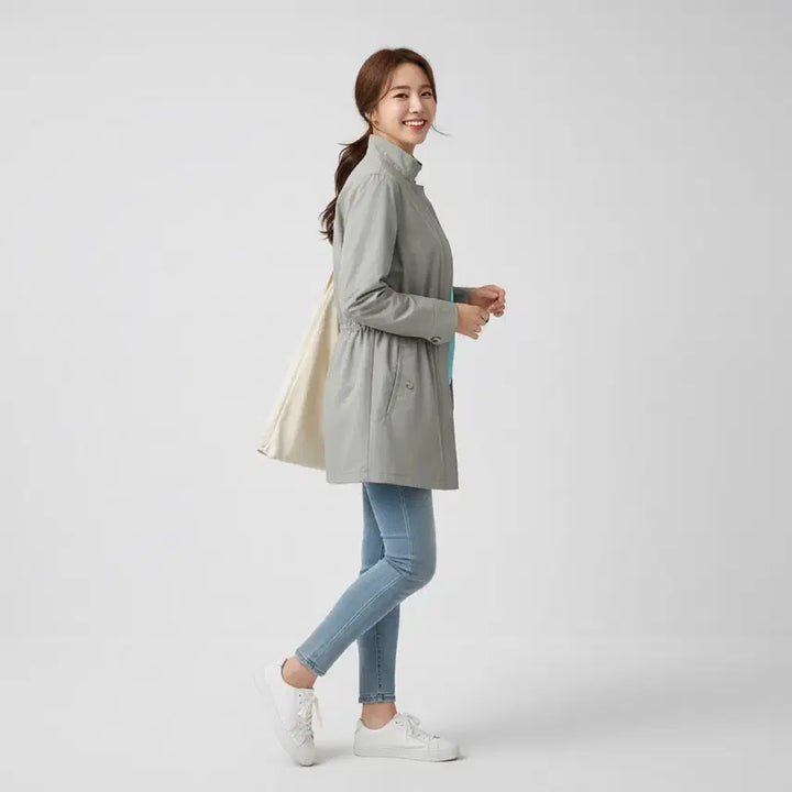 [SOLD OUT] [새상품] 조이너스 JOINUS 스프링 사파리 점퍼 라이트카키 (55)