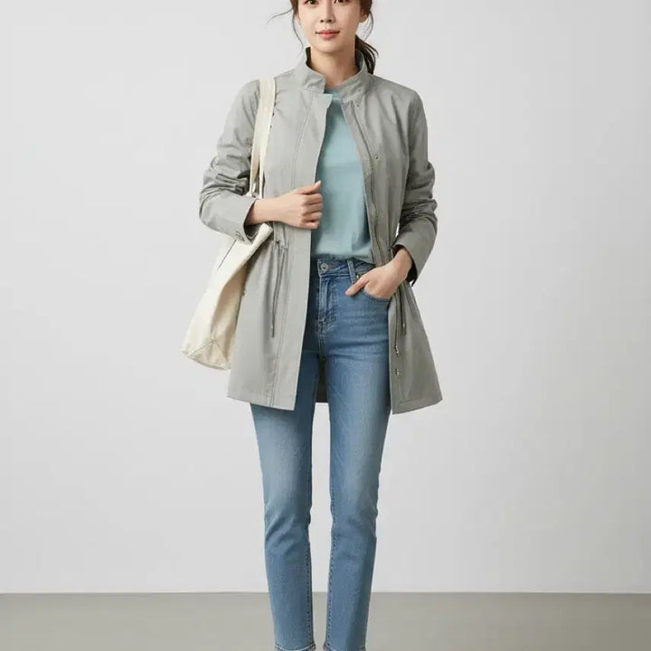[SOLD OUT] [새상품] 조이너스 JOINUS 스프링 사파리 점퍼 라이트카키 (55)