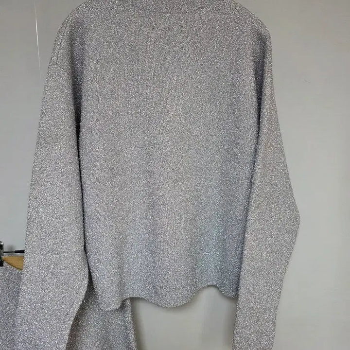 [BUNJANG] COS Silver Glitter Knit Skirt Set USXS / COS 실버 글리터 니트 스커트 셋업 usxs