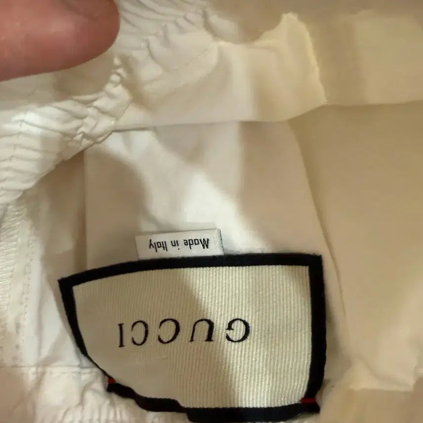 [BUNJANG] Gucci Logo Jogger Pants / 구찌 띠로고 조거팬츠