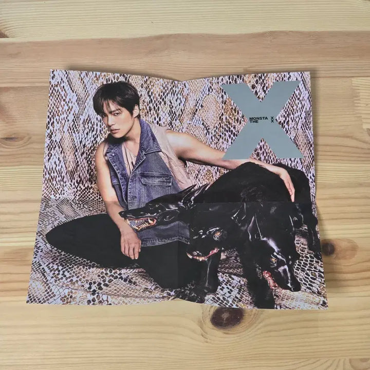 [BUNJANG] Monsta X Minhyuk THE X Poster / 몬스타엑스 THE X 디지팩 민혁 포스터