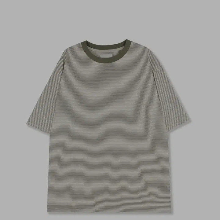 [BUNJANG] Perren Stripe Short Sleeve T-Shirt / 퍼렌 스트라이프 반팔티 2