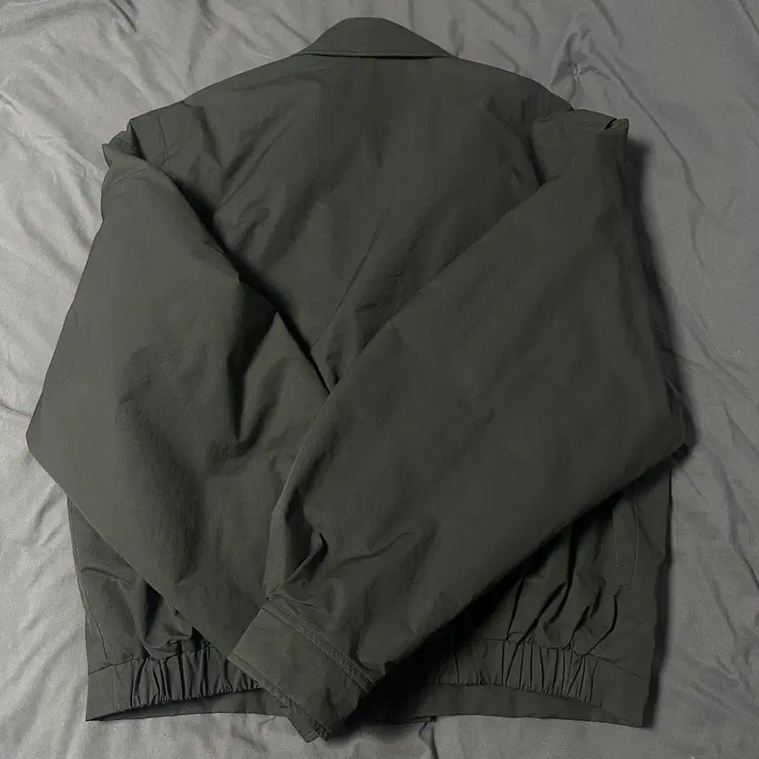 [BUNJANG] AMOMENTO Padded Cotton Nylon Jumper - Black (L) / 아모멘토 패디드 코튼 나일론 점퍼 블랙 L사이즈 판매