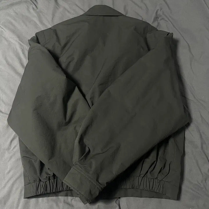 [BUNJANG] AMOMENTO Padded Cotton Nylon Jumper - Black (L) / 아모멘토 패디드 코튼 나일론 점퍼 블랙 L사이즈 판매