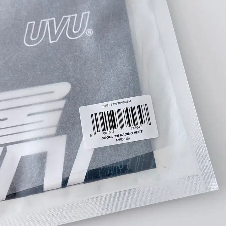 [SOLD OUT] UVU 26 서울컬렉션 싱글렛(M)