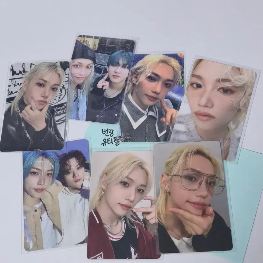 [BUNJANG] Stray Kids Felix POB Bundle Set Photocard / 스키즈 필릭스 포카 앨포 미공포 타워레코드 특전 굿즈 skz felix
