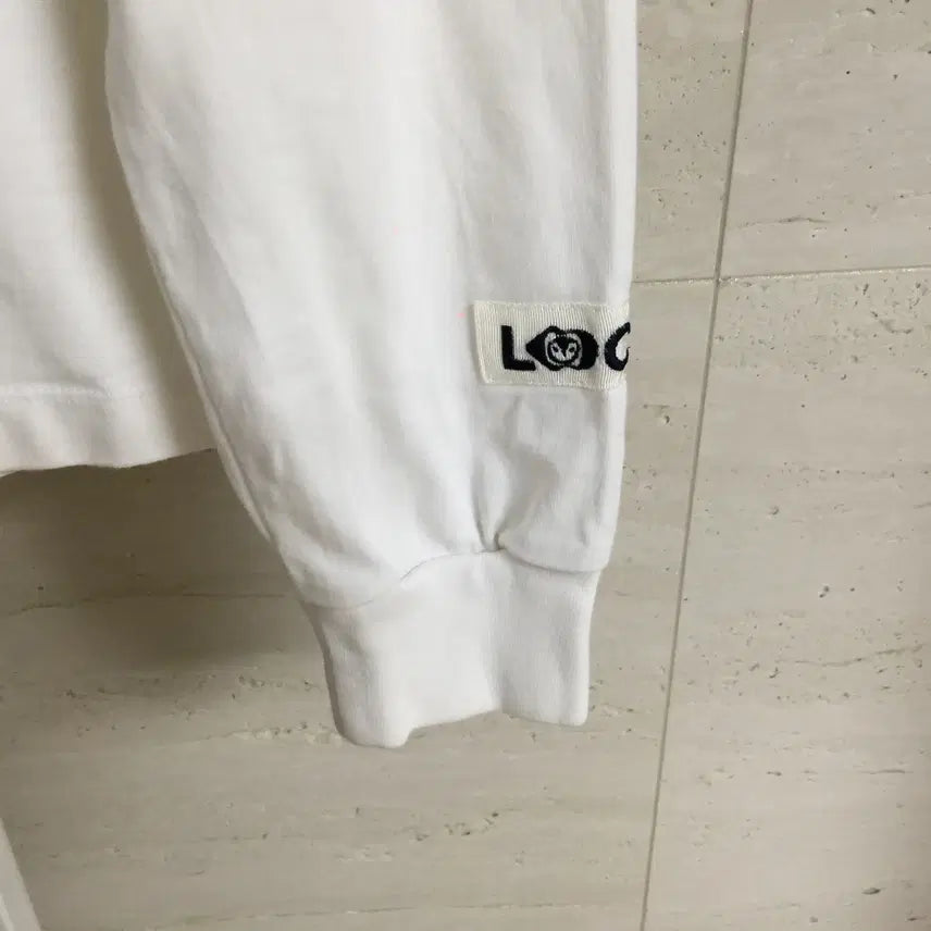 [BUNJANG] Lucky Chouette Logo Sweatshirt (Size 55) / 럭키슈에뜨 로고 맨투맨 55