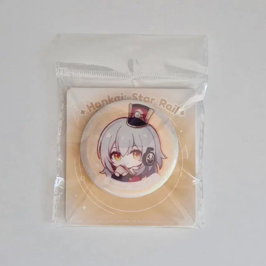 [SOLD OUT] 공식 스텔레 미개봉 뱃지 붕괴스타레일 개척자 특전포카카드굿즈호요