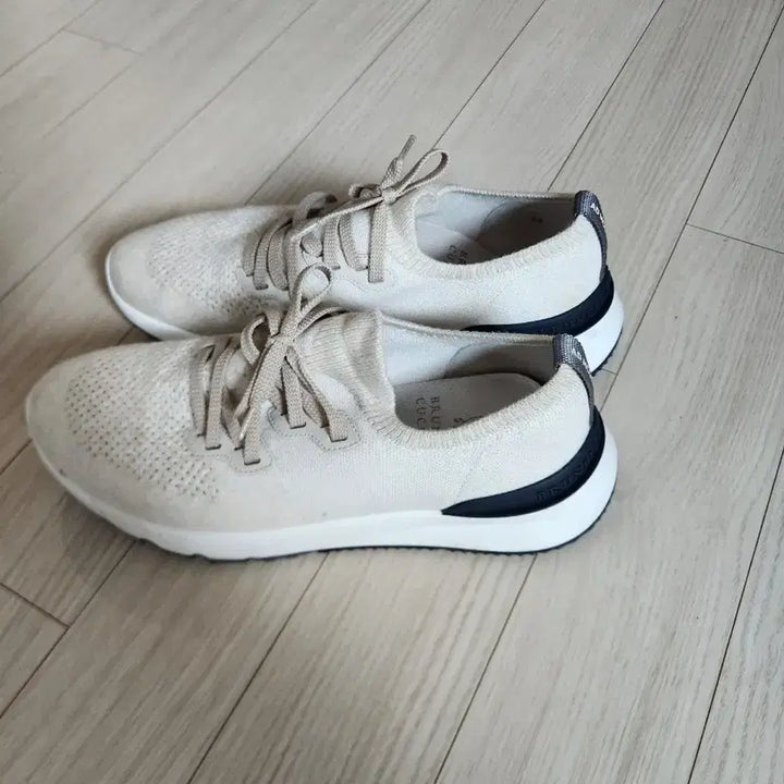 [BUNJANG] Brunello Cucinelli Beige Sneakers / 쿠치넬리
