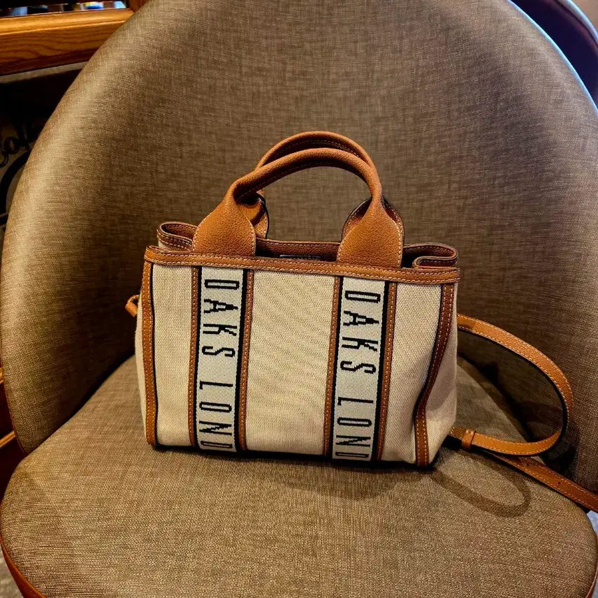 [BUNJANG] DAKS London Canvas Mini Bag / 닥스 런던 캔버스 미니백 / 토트 크로스 2way / 백화점 구매