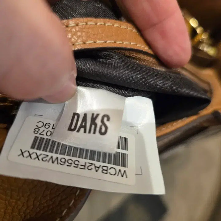 [BUNJANG] DAKS London Canvas Mini Bag / 닥스 런던 캔버스 미니백 / 토트 크로스 2way / 백화점 구매