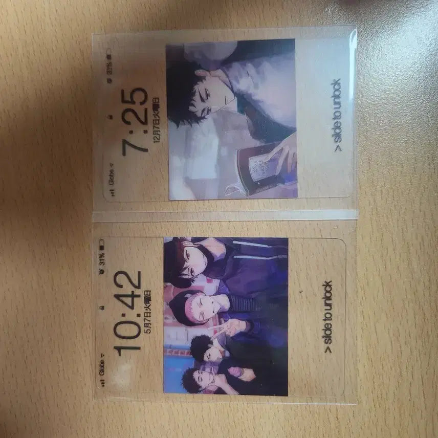 [BUNJANG] Haikyuu Stickers and Transparent Photocard Bundle / 하이큐 스티커 및 ㄹㅁㅁ 투명 포카 일괄
