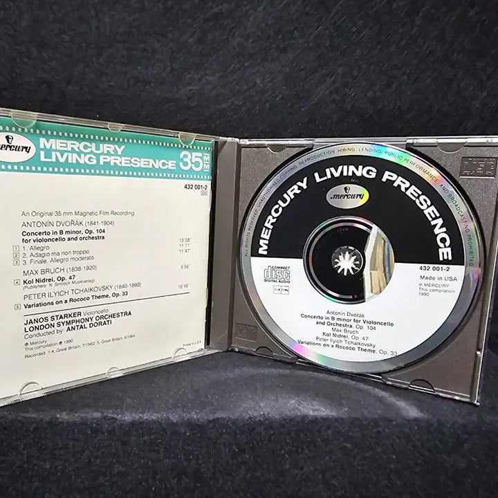 [BUNJANG] Janos Starker Cello Concerto CD / 야노스 슈타커 첼로 협주곡 CD