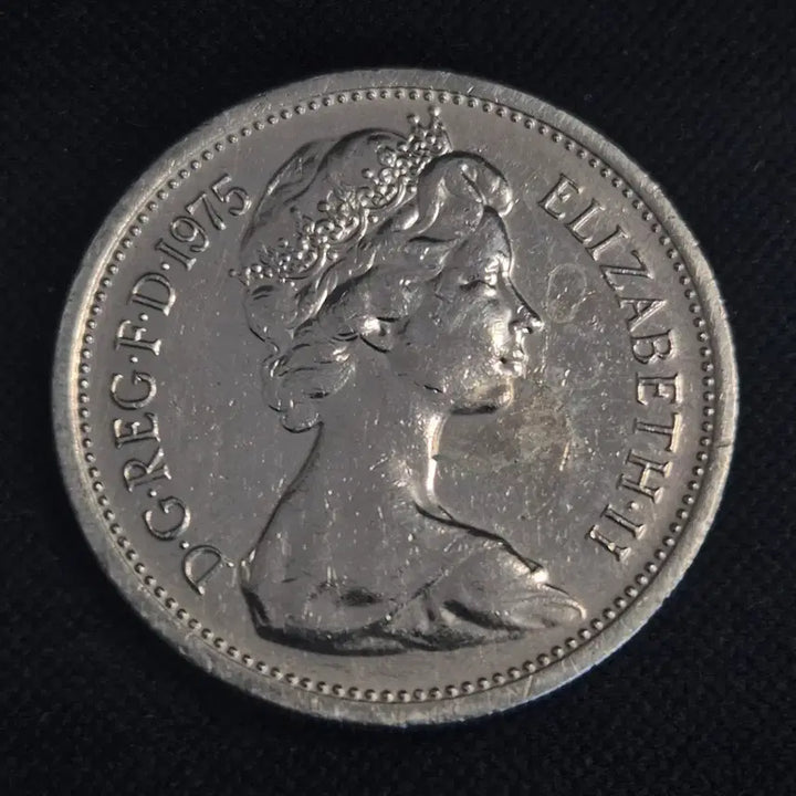 [BUNJANG] 1975 British 5 Pence Coin / [EP. 910] 1975년 영국 5펜스 동전