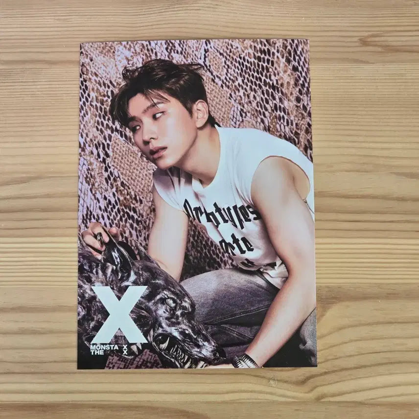 [SOLD OUT] 몬스타엑스 미니 앨범 THE X 기현 엽서 (UNDERDOG X)