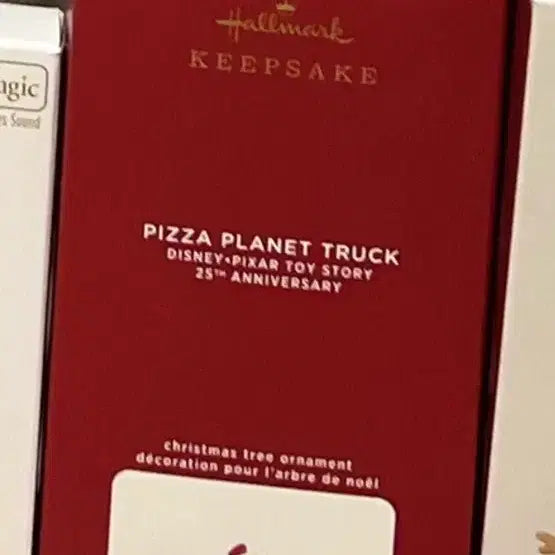 [BUNJANG] Hallmark Pizza Planet Truck Ornament / 홀마크 피자플래닛 트럭 오너먼트