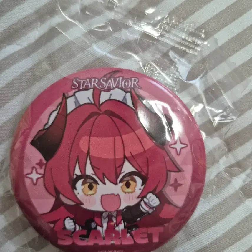 [BUNJANG] Star Savior Scarlet Can Badge / 스타세이비어 스칼렛 캔뱃지