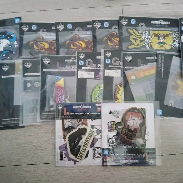 [SOLD OUT] 헌터x헌터 쿠지 하위상 일괄 판매합니다