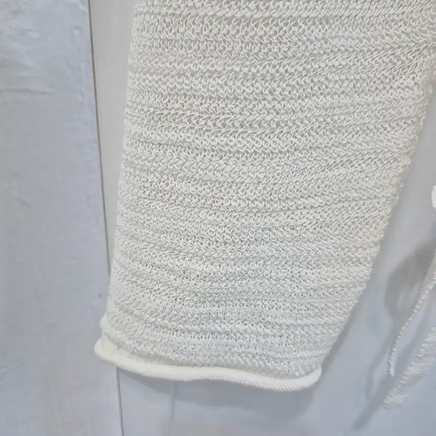 [BUNJANG] In Silence Shirred Hooded Knit Top / 인사일런스 셔링 후드 니트