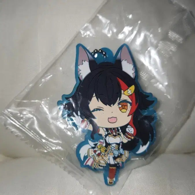 [BUNJANG] Hololive Ookami Mio Mascot Rubber Strap / 홀로라이브 캡슐 러버 마스코트 오리진 3 - 오오카미 미오