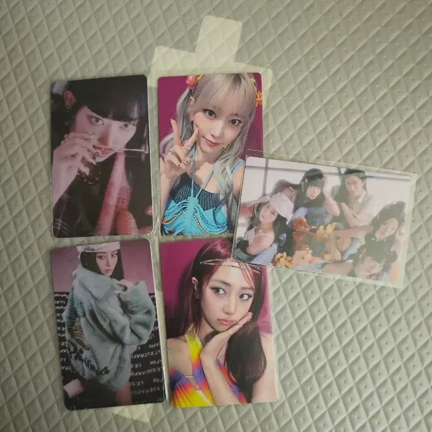 [SOLD OUT] 르세라핌 사쿠라 허윤진 단체 큐큐뮤직 포카 일괄 판매