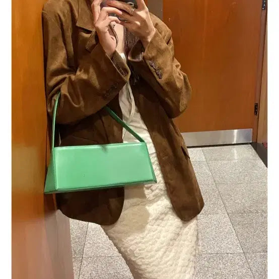 [BUNJANG] Pulmuud Brown Suede Loose Fit Jacket / 풀무드 브라운 스웨이드 루즈핏 자켓