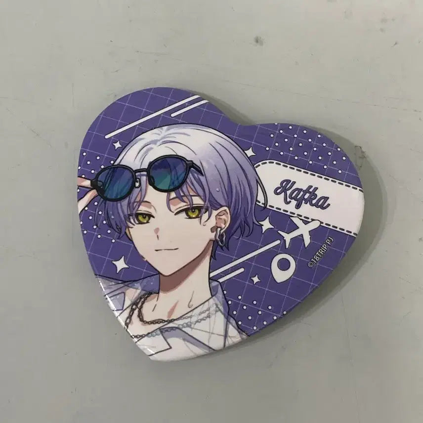 [BUNJANG] 18TRIP Kafka Canvas Badge / 18TRIP 카프카 캔빗지